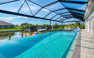 VILLA CIAO BELLA - 4 BEDS - 4 BATHS - 8 GUESTS - GULF ACCESS & POOL/SPA - INCL. 10% OFF BOAT RENTAL - Cape Coral - 0