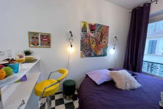 La Suite PopArt - Baignoire - Lit Rond - Marsiglia - 4