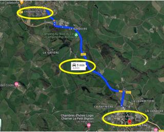 Gite Puydufou -5kms- La Séraphina, Chambretaud - Chambretaud - 5