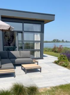 Enkhuizer Strand Chalet IJsselmeerstrand Erste Reihe mit Zaun Hausnr 204 - 9