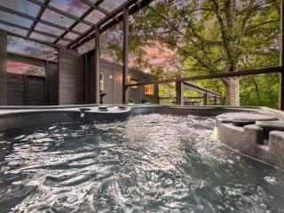 Couples Retreat: King Bed:Hot tub:Firepit & More - Blue Ridge - 0