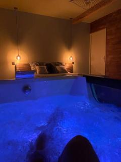 Superbe appartement avec jacuzzi et jardin privé - Marlhes - 9