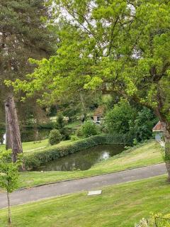 Le cottage des Vaux avec cheminée, sauna et jacuzzi dans un parc arboré - Senlisse - 9