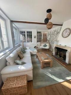 Le cottage des Vaux avec cheminée, sauna et jacuzzi dans un parc arboré - Senlisse - 4