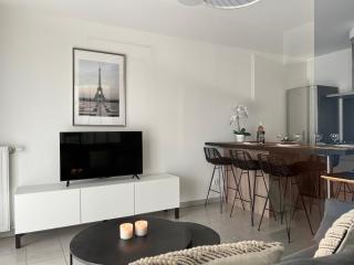 Le Jardin de l'Arena - T3 Design - jardin privé - Garage sur demande - Proche Eurexpo, Groupama Stadium, LDLC Arena - 4