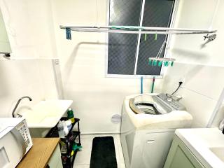 Apartamento 2 quartos, 1 vaga e mercadinho 24hrs, próximo a Av Fernando Corrêa - 5