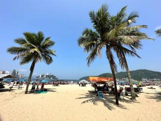 Apto 50m da praia Gonzaguinha São Vicente Edifício Estrela do Mar - São Vicente - 2