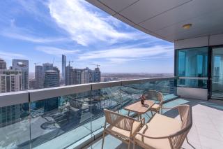 Heaven Crest Vacation Homes Dubai Marina - 4 Bedroom Suite with Marina View near JBR Beach, Free Parking, Wi-Fi, Gym and Pool - Dubái - 9