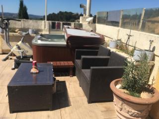 Châteauneuf du Pape - Chez Marie - suite loft au roof top, idéale pour 2 - Vue panoramique, terrasse, Jacuzzi en option - Châteauneuf-du-Pape - 9