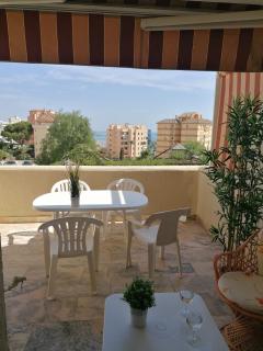Estudio terraza vista mar parking gratuito piscinas - Benalmádena - 1