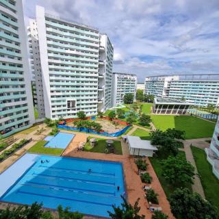 QE811 Cozy 1 BR & Sofa Bed Free WiFi & Pool Access - Manila - 9