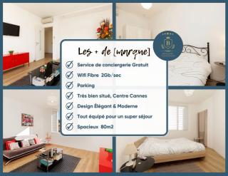 SuperCannes Center - Parking - Spacieux 70 Metres - Clim - Wifi - Cannes - 9