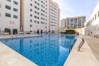 Beautiful flat in the building Balcon del Mar, on the first line of La Cala beach, pool and garage - Villajoyosa - 6