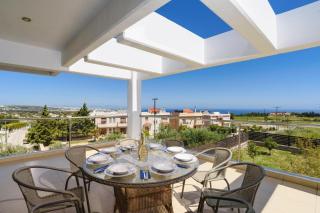Villa Cleopatra with Private Pool,tennis and soccer field - Koskinou - 4