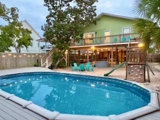 Zula Beach Vacation Home, Sleeps 16, Private Heated Pool, 4min Walk To The Beach, Pets Welcome, Fenced Yard - Destin - 0