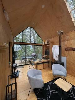 Acogedora cabaña con tinaja libre para disfrutar y Home Office para teletrabajar - Las Trancas - 8