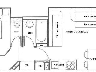 Appartement au pied des pistes avec balcon et cuisine équipée - FR-1-455-7 - Plagne Villages - 7