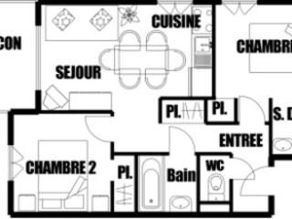 Appartement 3 pièces pour 6 pers, bien équipé, face au spa et ski bus, proche pistes et commerces - FR-1-572-10 - 4