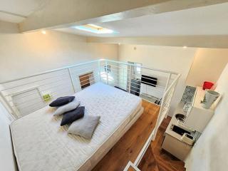 Appartement T2 coconing, WIFI, INTERNET, CLIM, 300m plage - Nice - 0