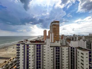 Otimo apto de frente para Praia do Boqueirao SP - Praia Grande - 8