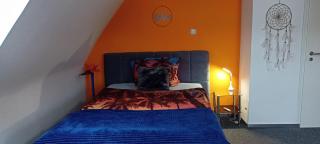 FeWo Blaue Oase, Netflix, Massagesessel, Whirlpool Badewanne - Germersheim - 9