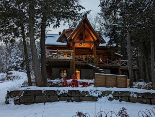Waterfront 25 mins to Tremblant w/Hot Tub & Sauna - La Minerve - 3