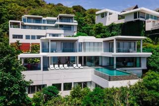 Kamala Seaview Villa Moon Shadow 6 bedroom,w/chef - Ban Nakhale - 1