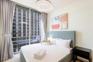 Livbnb Suites - Cozy 1BR + 1 in Sobha Hartland - Dubai - 7