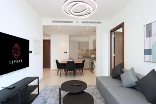 Livbnb Suites - Cozy 1BR + 1 in Sobha Hartland - Dubai - 1