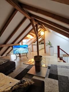 Baltmannsweiler Modern Chalet style top floor apartment in traditional village home with free WiFi & optional Wallbox - 0