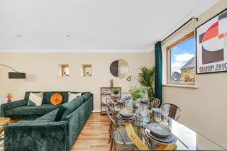 2 Bedroom Riverside Apartment Short Term Rental & Flexible Renting Canary Wharf! - Londra - 5