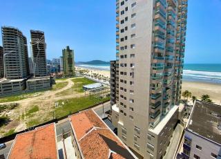 A093 - Apto com Wi-Fi l Sacada Gourmet | Piscina - Praia Grande - 2