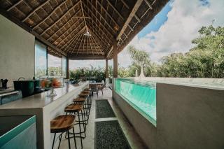 YAX'NA House Luxury 240m2 - 12 persons - 6 rooms - 2 swimming Pool - 3 Jacuzzis - Tulum - 4