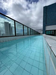 Flat - Boa Viagem para até 5 pessoas, andar ALTO vista Mar, Piscina, Wifi 500Mbps, - 4