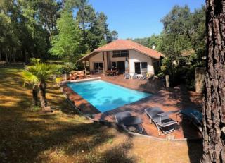 Villa avec piscine pétanque ping-pong garage près golf plage - Moliets-et-Maa - 9