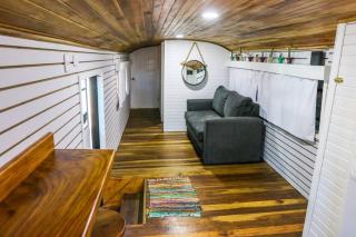 Bus Hotel with HotTube in the middle of mountain - 5