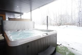 Le Memph Chouette spacious comfortable condo cottage eco responsible 3 bedrooms private garage - hot tub & pool Memphrémagog Lake - 9