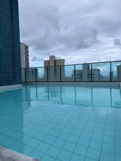 Flat - Boa Viagem para até 5 pessoas, andar ALTO vista Mar, Piscina, Wifi 500Mbps, - Recife - 0
