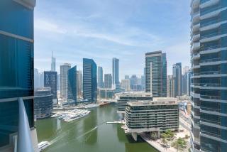 Ultimate Stay 1 BR Marina Views Best Location in the Heart of Marina Perfect Vacation Near Marina Beach JBR - Dubai - 6