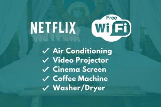 Superbe Suite Bali – Écran cinéma – Clim – Béziers - 7