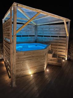 T1, spa privé accès piscine sauna - 8