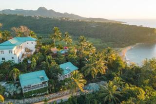 Modern 1 bed guesthouse with pool and ocean view - Marigot - 0