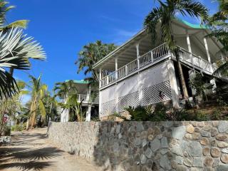 Modern 1 bed guesthouse with pool and ocean view - Marigot - 9