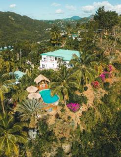 Amazing mountain top home with pool - Marigot Bay - 7