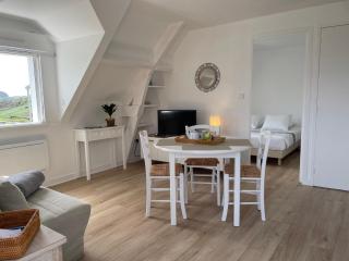 Appartement T2 vue mer Sauzon terrasse et parking privés - 8