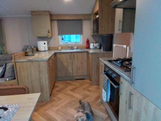 PET FREE family mobile Home sleeps 8 with large secured decking Sea wick holiday park - 2