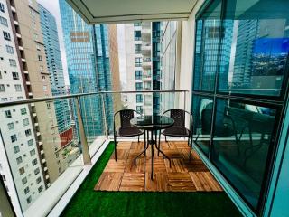 BGC Luxury Condo - Balcony, Pool, Wi-Fi, City View - Suite 25 - Manila - 6