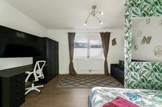 Ch privée 22m - Canapé lit - WIFI - Appart 120m - Woippy - 7
