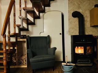 Urige Berghütte mit Kamin und Sauna im Erzgebirge nahe Schwarzwassertal - Pobershau - 3
