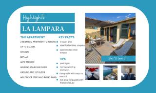 La Lampara Sea View Terrace Apartment - Manarola - 1